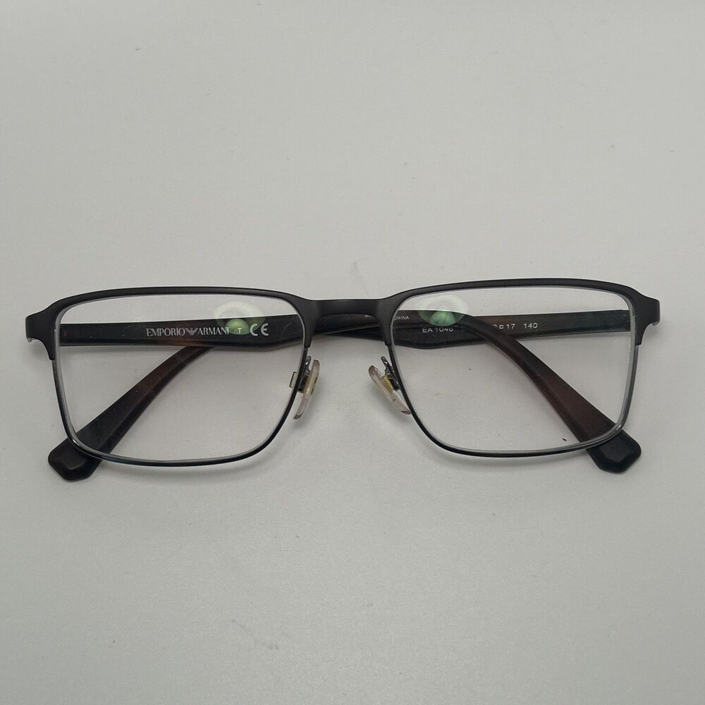 Emporio ARMANI EA1046 Matte Brown Eye Glass FRAMES 53-17-140